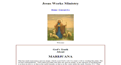 Desktop Screenshot of jesusworksministry.org